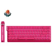 MCHOSE Ace 68 Hall Effect Magnetic Switch Gaming Keyboard Rose Red