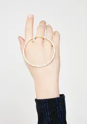 Power Circle Sparkle Ring