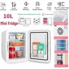 10L Mini Fridge Portable Refrigerator Cooler&Warmer Car 12V Home Beauty Makeup