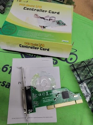 IO Crest PCI Parallel DB25 Controller Adapter Card