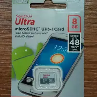 在飛比找蝦皮購物優惠-Sandisk Ultra 8GB Class10記憶卡 原