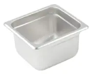 Anti-jam Steam Pan, 1/6 Size, 4", 23 Ga S/S (12 Each)