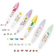 6PCS DIY Decorative Pen Cute Animals Lace Correction Tape Decorative Tape1875
