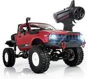 ARRIS RC Crawler Offroad RC Truck WPL C14 RC Rock Crawler 4x4 1/16 Scale Remote Control Trucks Red