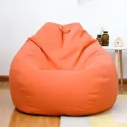 Beanbag Chair Bean Bags Large Indoor Living Room Gamer Bean Bags Suitable For Living Room, Bedroom(only Bean Bags Sold, No Fillers Included) orange m