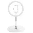 TEQ Y2 Foldable 11" LED Ring Light 3 Colour Modes w/ Base for iPhone & Android