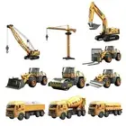 Engineering Vehicle Playset Engineering Trucks Toys for Boys Kids Girls