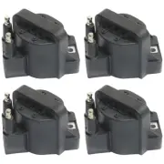 Ignition Coils Set of 4 for Olds Chevy Cutlass NINETY EIGHT De Ville Le Sabre
