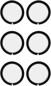Mellisso 6X Lens Guards Camera Body Sticky Protector Cover Kits Lens Cap with Adhesive for ONE X2