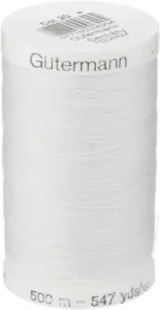 Gutermann Sew-All Thread 547 Yards-White -24333