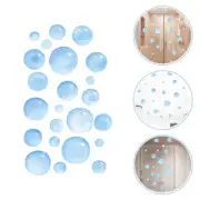 Wall Sticker Baby Bathroom Tile Stickers Small Decals Bubble Peel and
