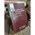 天母二手書店**CONDITIONS FOR SECOND LANGUAGE LEARNING: INTRODUCTI