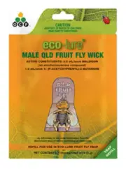 Eco-Lure Wick x 3 packs by OCP - Attracts and kills male QLD fruit flies