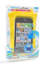 Dicapac WP-i10 Waterproof Case for iPhone 4 or 3G/3GS YELLOW free US shipping