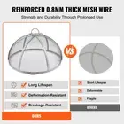 For Outdoor Firepit Spark Screen Lid 40 Inch Stainless Steel Cover for Patio