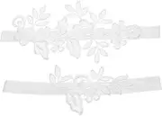 [Healeved] Bride Lace Garters Belts Comfortable Elastic Wedding Costume Accessory for Women for Wedding Ceremonies and Receptions Great present for Birthdays and Special Occasions