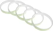 OSOLADY 5 Rolls Of Safety Reminder Tape Glow In The Dark Adhesive Tape Stairs Green Fluorescent Safety Sticker Non-slip Traction Sticker For Offices Public Areas Emergency Exit