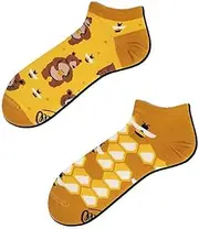 [Many Mornings] Low Socks (Animals), multicolor, 23.5 cm