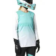 FOX Flexair Long Sleeve Women's Jersey Teal