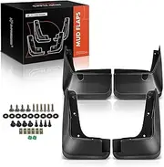 A-Premium Set of 4PCS Mud Flaps Splash Guards Mudguards Mudflaps with Hardware Kits Accessory Compatible with Subaru Forester 2014-2018, Sport Utility, Front and Rear (Driver & Passenger Sides)