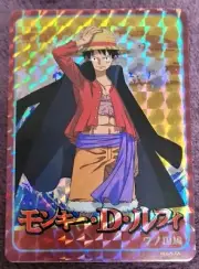One Piece Holographic Trading Stickers Monkey D. Luffy