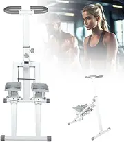 Folding Stepper Climber, Aerobic Vertical Climbing Exercise Machine, Home Stair Stepper, Thickened Non-Slip Pedals,Suitable for Aerobic Exercise, Fitness and Plasticity