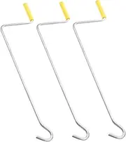 Kisangel 3Pcs Jack Handle Replacement Effort Saving Hand Crank for Vehicle Maintenance Comfortable Grip for Easy Operation Fit for Various