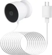 Power Adapter for Google Nest Cam (Battery), with 30Ft/9.1m Weatherproof Chargin