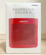 Bose SoundLink Color Bluetooth speaker II Drip-proof Coral Red Japan NEW Mexico