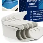 One-Time Installation Universal Bed Sheet Holders - Enjoy Tidy, Secure Sheets
