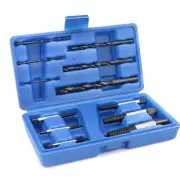 Screw Extractor Set, 12 Pcs High-Speed Steel Drill Bits, Screw Extractors Kit...