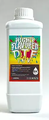 DTF Ink Black 1000ml Direct to Film Textile Ink for Epson Mimaki Roland Printers