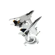 1/72 F/A-18 Super Hornet Diecast Metal and F-14 Tomcat 1/72 Alloy Model VF-84...