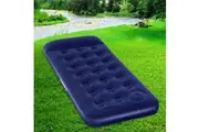 Bestway Inflatable Air Mattress Single Size Air Bed Camping Outdoor Indoor - Navy