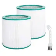 2 Packs Replacement Air HEPA Filter for Dyson TP00/TP02/TP03/AM11,Tower Purifier