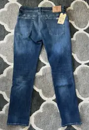 NWT Buffalo David Bitton Men's Ash Jeans Slim Stretch Denim Size W34 L32