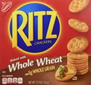 Nabisco Ritz Ready To Eat Whole Wheat Backed Crackers (12.9 OZ, 12 Per Case)