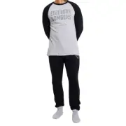 NEW Essendon Bombers Youths Raglan Cuffed PJ Set