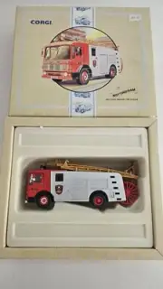 Corgi Classics AEC Pump Escape Fire Engine - The Nottingham Fire Brigade