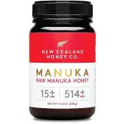 Premium Raw Manuka Honey UMF 15+ MGO 514+ | Authentic 17.6oz from New Zealand