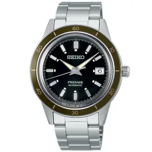 【SEIKO 精工】PRESAGE系列 Style60’s 復古風 時尚機械腕錶 母親節 禮物 SK042(SRPG07J1/4R35-05A0G)