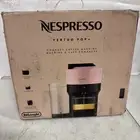 Nespresso 25.4 oz Espresso Maker Machine Pink Vertuo Pop Coffee DeLonghi Pods
