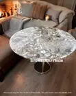 Natural Agate Coffee Table, Agate Center Sofa Table, Modern Furniture Table Deco