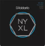 10 Sets D'Addario NYXL 1252W Guitar Strings Light Wound Third 12-52 NYXL1252W