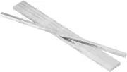 uxcell 5 Pcs Square Steel Key Stock, 5/16" x 5/16" x 12" Cold-Drawn 45# Steel Bars Precision Key Stock for Gearbox Coupling, Silver Tone