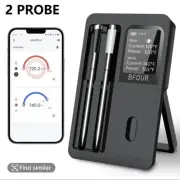 Wireless Bluetooth Meat Thermometer IP67 Waterproof Probes