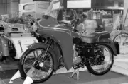 BSA Bantam Motor Show 1960 Car Old Photo