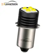 Upgrade 3V P13.5S PR2 3030 4 LED Flashlight Torch Front Lamp Lantern Bulb White