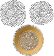 2 Pieces Pie Weights for Baking Pie Weight Chain Baking Pie Crust Weight Chain S