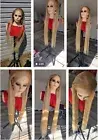100% Human Hair BONESTRAIGHT HANDMADE Wig 32inches 13x4 HD frontal
